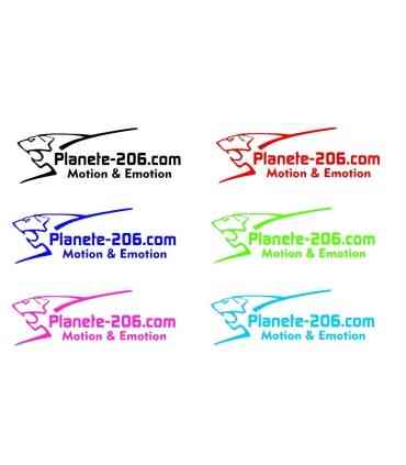 Stickers  Planète 206.com