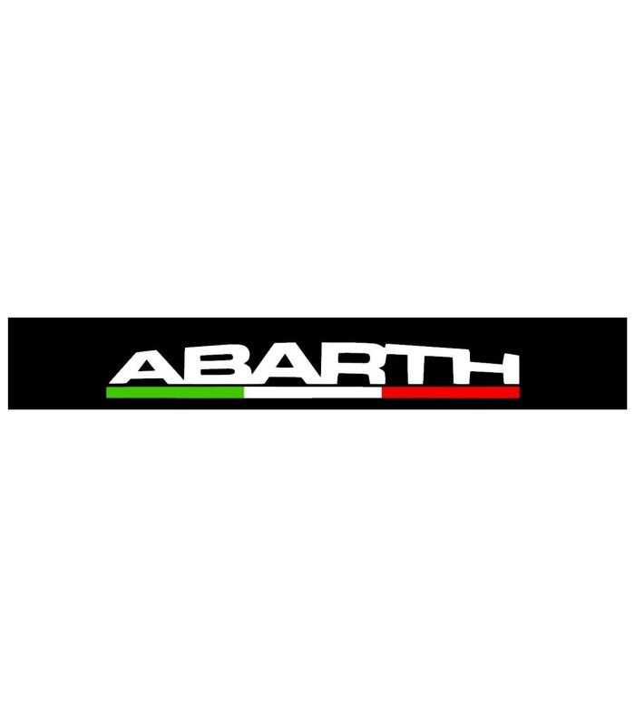 Autocollants 595 695pose Facile Bandeau Pare Soleil Abarth Autocollantpour Abarth 500 Objets Publicitaires