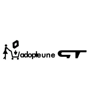Stickers Adopte une GT