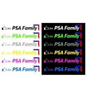 Stickers  GROUPE PSA FAMILY
