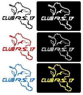Stickers  Club RS 17 Couleur "Unis"