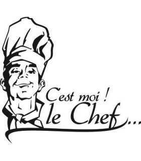 Stickers Cuisine Chef