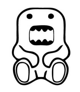 Stickers DOMO KUN