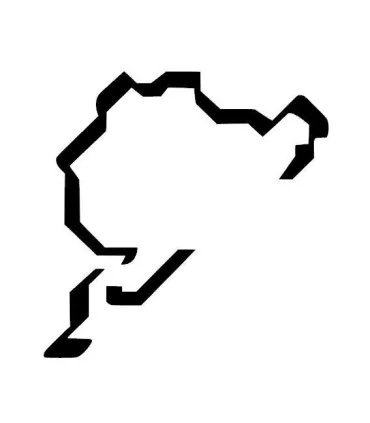 Stickers CIRCUIT NURBURGRING 4