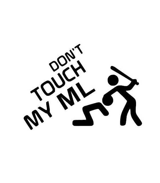 Stickers DON'T TOUCH MY ML