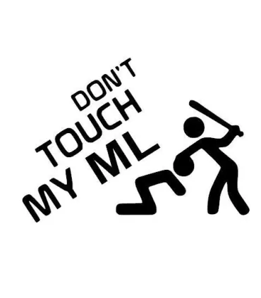 Stickers DON'T TOUCH MY ML