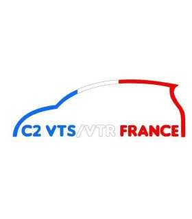 Stickers Groupe Citroën C2 VTS/VTR France Tri-color