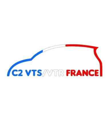 Stickers Groupe Citroën C2 VTS/VTR France Tri-color