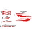 Kit Complet Peugeot 106 Rallye PTS - FULL RED