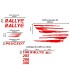 Kit Complet Personnalisable Rallye PTS FULL RED
