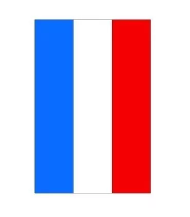 Stickers DRAPEAU FRANÇAIS Largeur 10cm