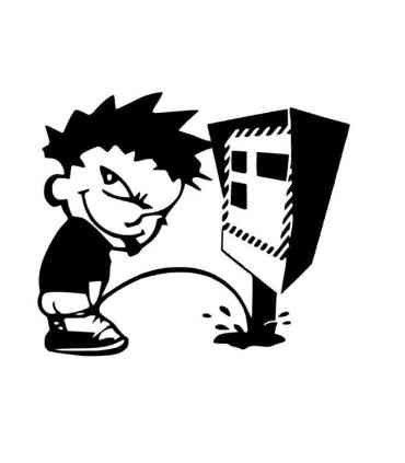 Stickers RADAR PISSE 2