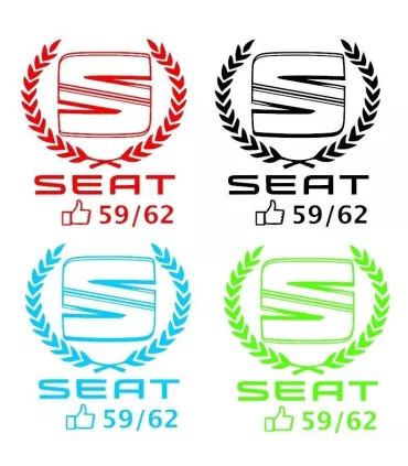 Stickers  Seat 59/62 Couronne