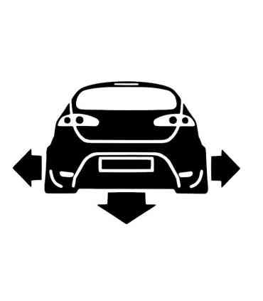 Stickers DOWN AND OUT SEAT LEON 1P MK2