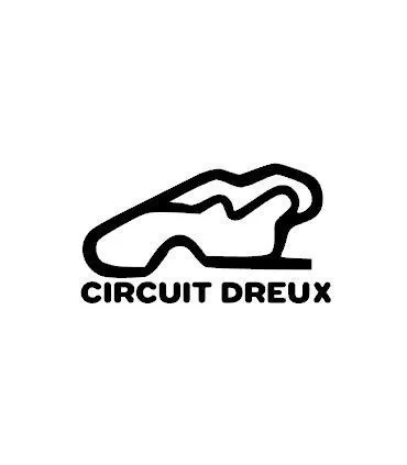 Stickers TRACÉ CIRCUIT RALLYCROSS DREUX