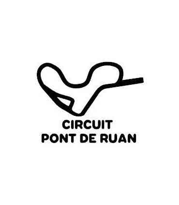 Stickers TRACÉ CIRCUIT RALLYCROSS PONT DE RUAN