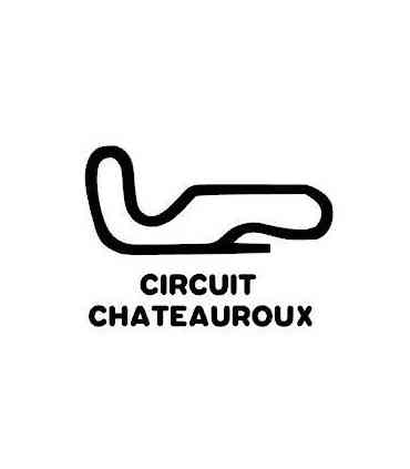 Stickers TRACÉ CIRCUIT RALLYCROSS CHATEAUROUX