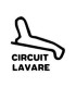 Stickers TRACÉ CIRCUIT RALLYCROSS LAVARE