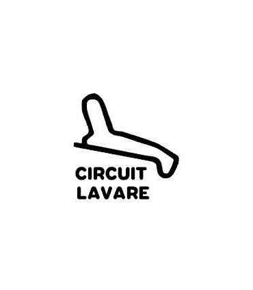 Stickers TRACÉ CIRCUIT RALLYCROSS LAVARE