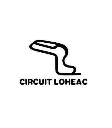 Stickers TRACÉ CIRCUIT RALLYCROSS LOHEAC