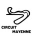 Stickers TRACÉ CIRCUIT RALLYCROSS MAYENNE