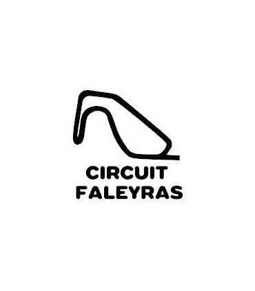 Stickers TRACÉ CIRCUIT RALLYCROSS FALEYRAS