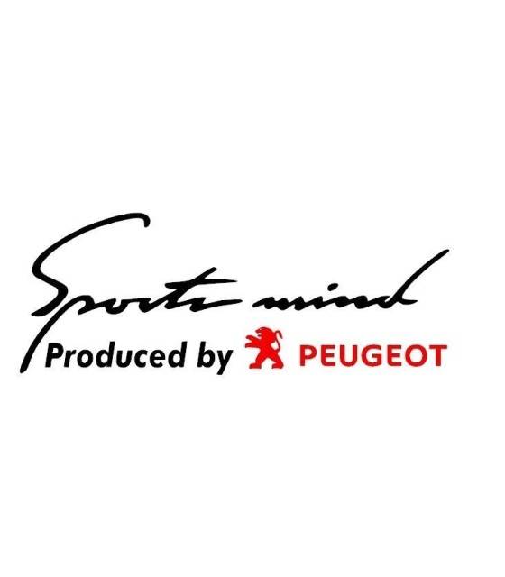 Stickers SPORT MIND PEUGEOT