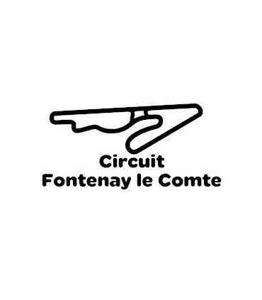 Stickers TRACÉ FONTENAY LE COMPTE