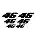 Planche Stickers Numero 46