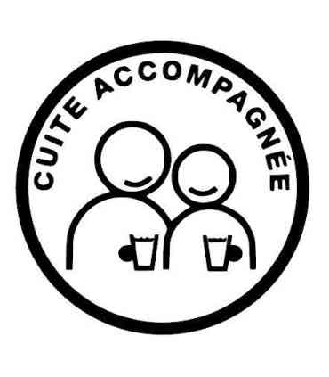 Stickers Cuite Accompagné 