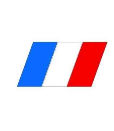 Stickers DRAPEAU FRANÇAIS 10 X 5cm