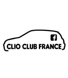 Stickers Groupe Clio Club France