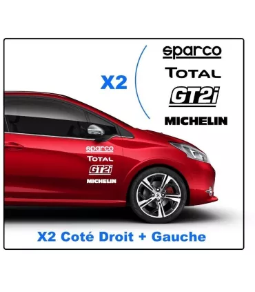 Kit 8 Stickers Marques Modèle 2