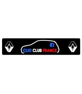 Cache Plaque Plexi Groupe Clio Club France