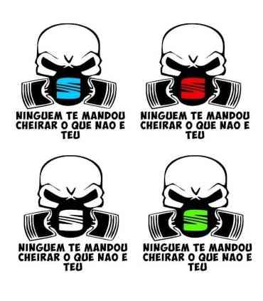 Stickers MASQUE A GAZ  SEAT 2