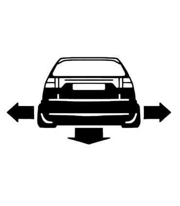 Stickers DOWN AND OUT SEAT IBIZA MK2