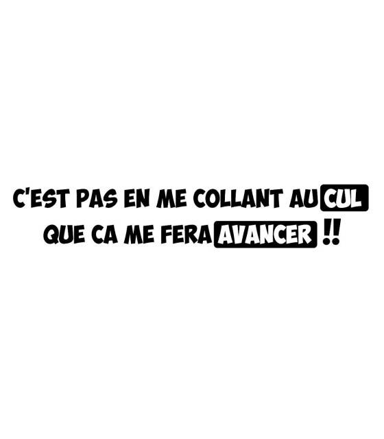 Stickers "Coller au cul"