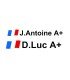 Lettrage Pilote X1