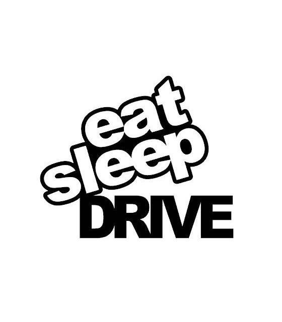 Stickers EAT SLEEP DRIVE