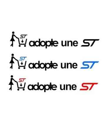 Stickers Adopte une ST