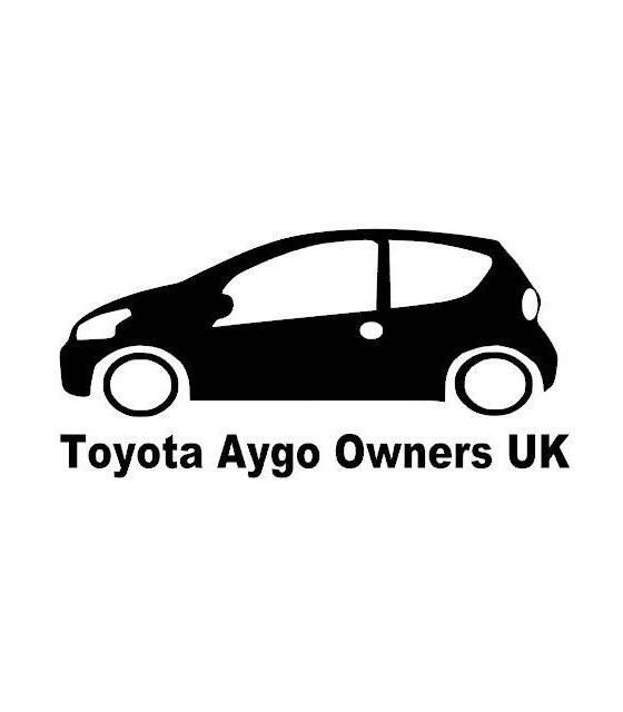 Stickers Toyota Aygo  Owners UK