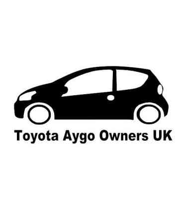 Stickers Toyota Aygo  Owners UK