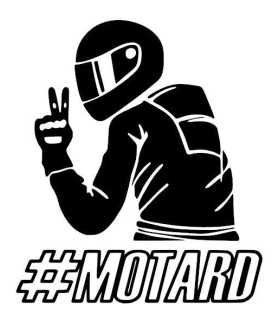 Sticker #MOTARD