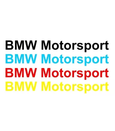 LETTRAGE PARE SOLEIL BMW MOTORSPORT
