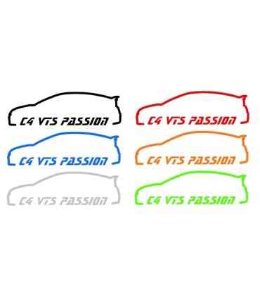 Stickers Groupe C4 VTS PASSION