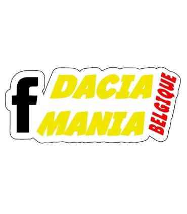 Stickers DACIA MANIA BELGIQUE