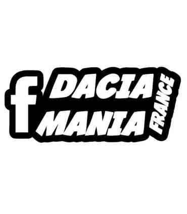 Stickers  Dacia Mania France "Unis"