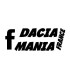 Stickers  Dacia Mania France