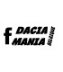 Stickers  Dacia Mania Belgique