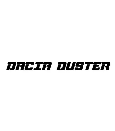 LETTRAGE  PARE SOLEIL DACIA DUSTER